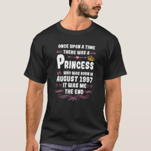 Es war einmal ein August der Prinzessin 1997 T-Shirt
