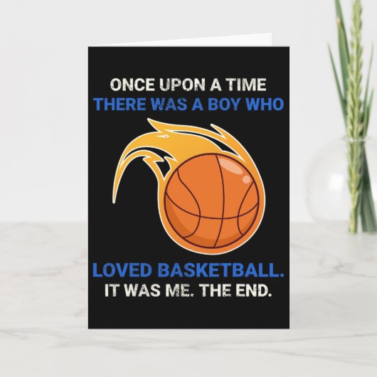 Es war einmal ein Junge, der vom Sketch geliebt wa Karte (Vorderseite)