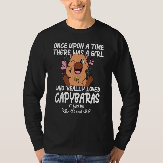 Es war einmal ein Mädchen, das Capyba liebte T-Shirt (Vorderseite)