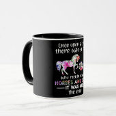Es war einmal ein Mädchen, das Pferd liebte Tasse (Vorderseite Links)