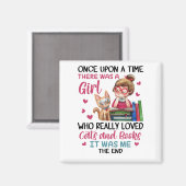 Es war einmal ein Mädchen, das wirklich liebte Magnet (Vorderseite/Rückseite)