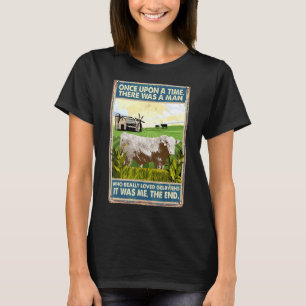 Es war einmal ein Mann Rinderrasse Gelbv T-Shirt