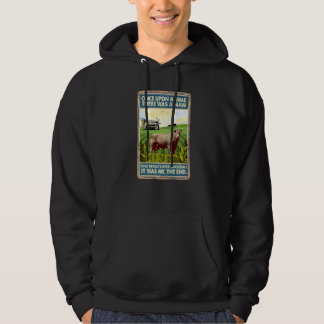Es war einmal ein Mann Rinderrasse Limous Hoodie