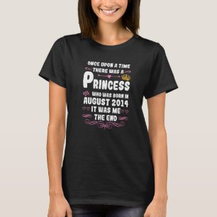 Es war einmal ein Prinzessin-August 2014 T-Shirt