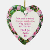 Es war einmal eine Erinnerung... Keramikornament (Rechts)