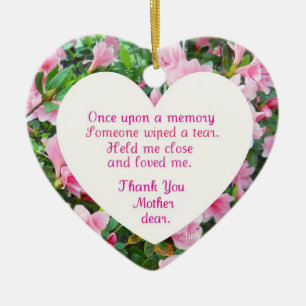 Es war einmal eine Erinnerung... Keramikornament