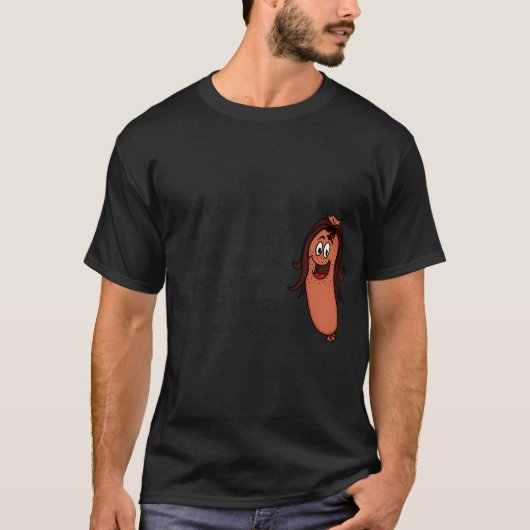 Es war einmal eine hübsche kleine Wurst T-Shirt (Vorderseite)
