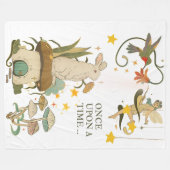 Es war einmal: Eine Märchen Fleecedecke (Vorderseite (Horizontal))