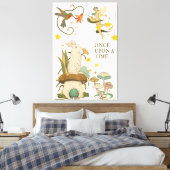 Es war einmal: Eine Märchen Leinwanddruck (Insitu (Schlafzimmer))
