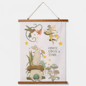 Es war einmal: Eine Märchen Wandteppich Mit Holzrahmen (Vorderseite)
