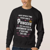 Es war einmal eine Prinzessin am 19. November Sweatshirt (Vorderseite)