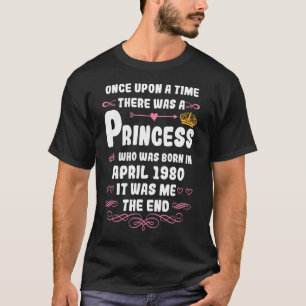 Es war einmal eine Prinzessin. April 1980 T-Shirt