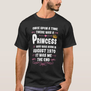 Es war einmal eine Prinzessin. August 1970 T-Shirt