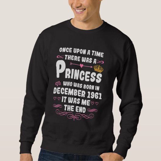 Es war einmal eine Prinzessin im Dezember 1966 Sweatshirt (Vorderseite)