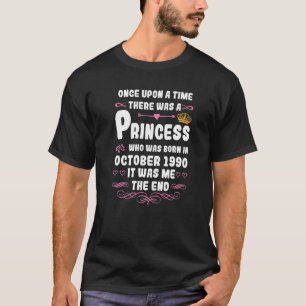 Es war einmal eine Prinzessin im Oktober 1990 T-Shirt