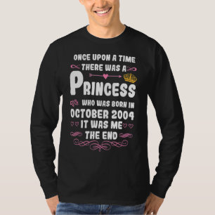 Es war einmal eine Prinzessin im Oktober 2004 T-Shirt