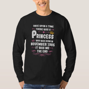 Es war einmal eine Prinzessin, November 1988 T-Shirt