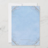 Es war einmal Geburtstag einer Prinzessin Einladung (Rückseite)