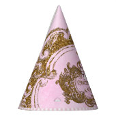 Es war einmal Geburtstag einer Prinzessin Partyhütchen (Links)