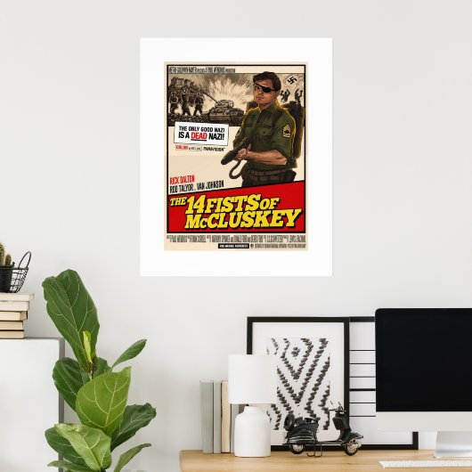 Es war einmal im Wald 14 Fäuste von Mclusk Poster (Heimbüro)