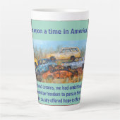 Es war einmal in Amerika Milchtasse (Vorderseite)