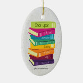 Es war einmal jemand, der Bücher liebte Keramik Ornament (Rechts)