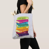 Es war einmal jemand, der Bücher liebte Tasche (Von Nahem)