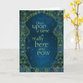 Es war einmal... karte (Gelbe Blume)