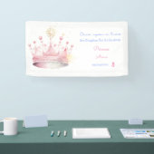 Es war einmal, Prinzessin Geburtstag Banner (Messe)