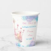 Es war einmal, Prinzessin Geburtstag Pappbecher (Vorderseite)