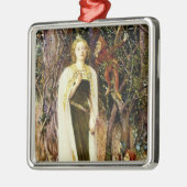 Es war einmal silbernes ornament (Links)