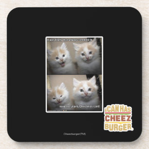 Es war flaumig getränkeuntersetzer