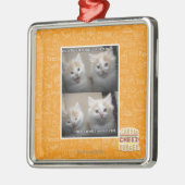 Es war flaumig silbernes ornament (Links)