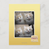 Es war Fluffy Postkarte (Vorderseite)