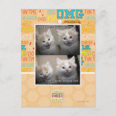 Es war Fluffy Postkarte (Vorderseite)