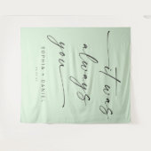 Es war immer, dass Sie das Hintergrundbanner für H Wandteppich (Vorderseite (Horizontal))