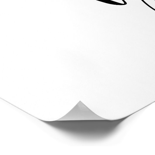 Es war immer dein Poster (Ecke)