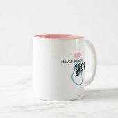 Es-war-immer-du-Kapuzenpullover Zweifarbige Tasse (VorderseiteRechts)