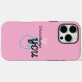 Es war immer du – Liebeszitat Case-Mate iPhone Hülle (Rückseite (Horizontal))