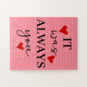 Es war immer du puzzle (Horizontal)