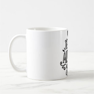 "Es war immer du" Romantische Tasse von Zitaten