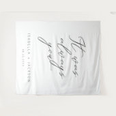 Es war immer du wandteppich (Vorderseite (Horizontal))