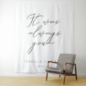 Es war immer du wandteppich (Beispiel)