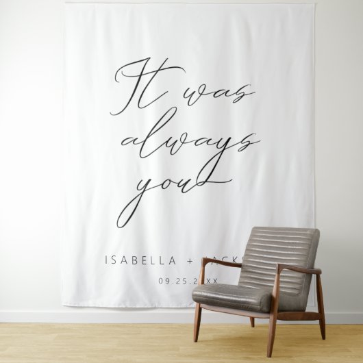 Es war immer du wandteppich (Beispiel)