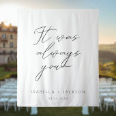 Es war immer du wandteppich