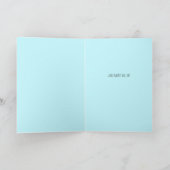 Es war immer Ihr Hübsches blaues Valentin Karte (Innenseite)