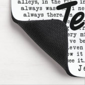 Es war Jesus Mousepad (Ecke)