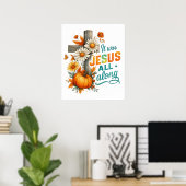 Es war Jesus.. Poster (Heimbüro)