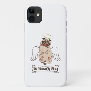 Es war kein lustiges Zitat von "Ich-Engel-Mops" Case-Mate iPhone Hülle