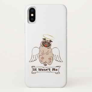 Es war kein lustiges Zitat von "Ich-Engel-Mops" Case-Mate iPhone Hülle